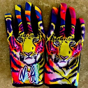 Lisa Frank Inspired Neff Ski Gloves